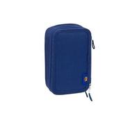 SAFTA - Trousse - triple, 37 pcs - bleu marine - FC Barcelone