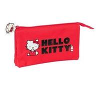 SAFTA - Trousse - triple - 3D Hello Kitty G