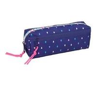 SAFTA - Trousse - triple, avec bande élastique, 22 cm - Benetton "Drop"