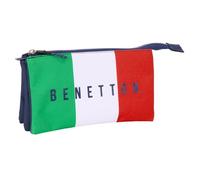 SAFTA - Trousse - triple - Benetton "Flag"