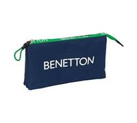 SAFTA - Trousse - triple - Benetton "Green"