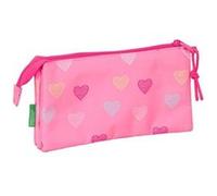 SAFTA - Trousse - triple - Benetton "Heart"