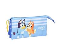 SAFTA - Trousse - triple - Bluey "Let's Play"