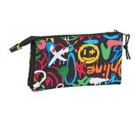 SAFTA - Trousse - triple - Graffiti "Colors"
