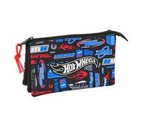 SAFTA - Trousse - triple - Hot Wheels