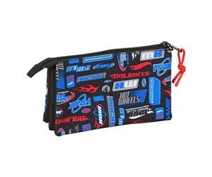 SAFTA - Trousse - triple - Hot Wheels