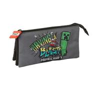 Safta Trousse Triple Minecraft Graffiti