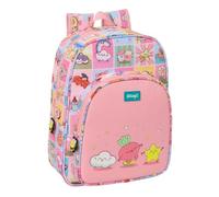 Safta Trousse triple Mr. Wonderful Comic 37 pièces, trousse scolaire organiseur avec 3 compartiments et fermeture éclair, comprend 16 crayons, 14 marqueurs, règle et demi-cercle, dimensions 12,5 x 5,5