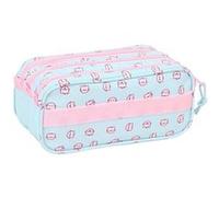 SAFTA - Trousse - triple - Pembe "The Pink Cat"