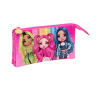 Trousse d'Ã©colier Rainbow High Fuchsia (22 x 12 x 3 cm) Rose