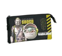 Safta - Trousse Triple, Trousse pour Enfant, idéale pour Les Enfants d'âge Scolaire, Confortable et Polyvalente, qualité et résistance, 22 x 3 x 12 cm, Couleur, Multicolore, Estándar, Décontracté
