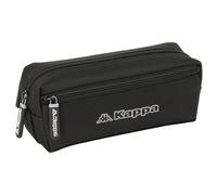 SAFTA - Trousse - triple, with elastic band, 20 cm - Kappa "Dark"