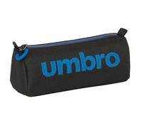 safta Umbro Jet Black - Trousse avec Fermeture éclair et Compartiment, Trousse pour Enfant, idéale pour Les Enfants d'âge Scolaire, Confortable et Polyvalente, qualité et résistance, 21 x 7 x 8 cm,