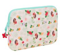 Safta – Housse ordinateur portable Vaiana – 15,6 pouces – Polyester Beige/Bleu Mixte