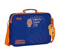 Sac d'école Valencia Basket Bleu Orange (38 x 28 x 6 cm)