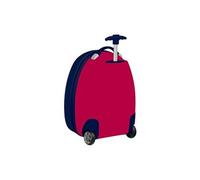 Safta Fc Barcelona Home Kit 25/26 16´´ Wheeled Backpack Bleu Enfants