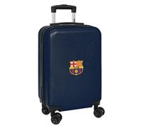 Safta Valise cabine F.c Barcelona 20'' – Trolley double roues Bleu Enfants