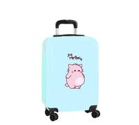 Safta Pembe The Pink Cat 40.1l 34.5x55x20 Cm Trolley Bag Bleu Enfants