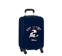 safta | Valise Cabine 20″ El Niño Life is Fun, Rigide ABS + PC, 4 Roues pivotantes 360°, Fermeture à Cadenas, intérieur doublé avec Poche Filet et séparateur, Dimensions 34,5x20x55 cm