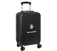safta | Valise Cabine 20″ Real Madrid 2e Tenue 23/24, Rigide ABS+PC, 4 Roues pivotantes 360°, Cadenas de sécurité, intérieur doublé avec séparateur et Poche Filet, Dimensions 34,5x20x55 cm