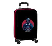 safta | Valise Cabine 20″ Star Wars Digital Escape, Rigide ABS+PC, 4 Roues Doubles 360°, Cadenas de sécurité, intérieur doublé avec séparateur et Poche Filet, Dimensions 34,5x20x55 cm
