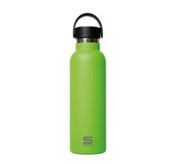 SAFTA VERDE - Bouteille isotherme, bouteille d'eau, acier inoxydable, double isolation, 12h de boisson chaude et 24h de boisson froide, 7,3 x 25 cm, 600 ml, vert, M, Décontracté