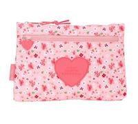 safta VMB in Bloom - Grande Trousse d'école avec Double Fermeture éclair, Trousse pour Enfant, Pratique et Polyvalente, Facile à Nettoyer, 23 x 3 x 16 cm, Rose, Rose, Rose, estándar, décontracté,