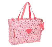 Safta Sac In Bloom avec poche 28,46 l 32x42x15 cm Rose Enfants