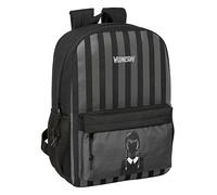 safta Wednesday - Sac à dos pour ordinateur portable 15,6", idéal pour différents âges, confortable et polyvalent, qualité et résistance, 32 x 14 x 43 cm, couleur noire, Noir, Estándar, Décontracté