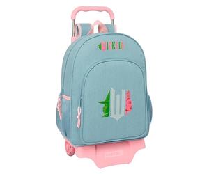 safta Wicked Grand sac à dos d'écolier avec chariot, sac à dos pour enfants, adaptable au chariot, idéal pour les écoliers, confortable et polyvalent, qualité et résistance, 33 x 15 x 42 cm