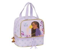 Safta WISH Porte-goûter, porte-goûter, qualité et résistance maximale, porte-nourriture, loisirs, collation, petit-déjeuner, 20 x 15 x 20 cm, Lilas, lilas, Estándar, Décontracté