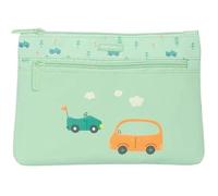 Safta With Two Big Cremalleras Easy To Clean Preschool Car Pencil Case One Size