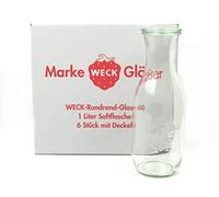 Saftflasche en verre 1 l-karton 6 bouteilles
