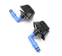 SAFWEL 12803972 12803973 avant gauche droite pare-chocs phare lave-phare pulvérisateur buse Jet &Clip adapté for Saab 9-3 93 2003-2012(Pair)