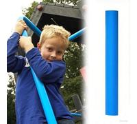 SAFWELAU Coussin de sécurité for Poteau Mousse de Protection poteaux Blue, 4/5" épaisseur Coussinets protecteurs Personnalisables pour Outdoor Flag Pole/Canopy Pole/Round Pillar(Dia 2 1/2 inch)