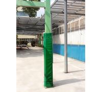 SAFWELAU Coussin de sécurité for Poteau Pads de tiges de Basket Personnalisables 6 Pieds de Haut, Mousse Pole Wrap Crash Pad pour Poste carré 3x3 4x4 5x5 6x6 7x7 8x8 9x9 10x10 Pouces(Green,9x9 inch)