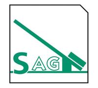 SAG Boîtier de serrure pour portail coulissant vide 140SK brut Quantité:1