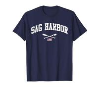 Sag Harbor East Hampton Sag Harbor Yachting T-Shirt, Homme, Bleu Marine, XL