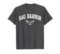 Sag Harbor East Hampton Sag Harbor Yachting T-Shirt, Homme, Chiné Foncé, M