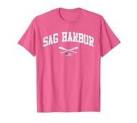 Sag Harbor East Hampton Sag Harbor Yachting T-Shirt, Homme, Rose Chiné, L