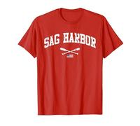 Sag Harbor East Hampton Sag Harbor Yachting T-Shirt, Homme, Rouge, XXL
