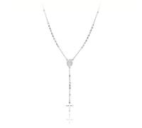 SAGA GIOIELL®I Collier chapelet homme tonalita argent in acier