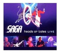 SAGA "HEADS OR TALES: LIVE" CD NEW