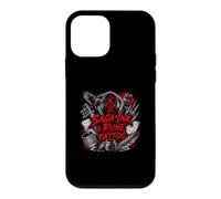 Saga Ink Rune Tatouage Viking Norse Ravens Crâne Coque pour iPhone 12 Mini
