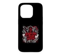 Saga Ink Rune Tatouage Viking Norse Ravens Crâne Coque pour iPhone 15 Pro
