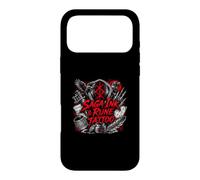 Saga Ink Rune Tatouage Viking Norse Ravens Crâne Coque pour iPhone 17 Pro Max