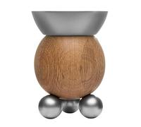 Sagaform 5015337 Lot de 2 bouteilles d'huile/vinaigre avec bouchons en chêne, Nylon/A., n/a