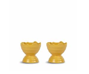 Sagaform 5018452 Coquetier Faïence Jaune