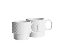 Sagaform 5018503 Lot de 2 tasses à thé en grès