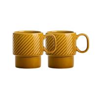 Sagaform 5018524 Lot de 2 tasses à café en grès